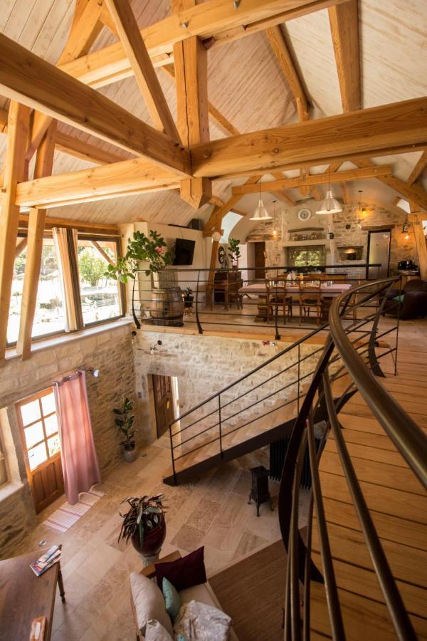2 La Grange Des Hirondelles 3 Lits Doubles 6 Adultes Situe Entre Bourgogne Morvan Et Vignoble Maison Entiere Labellisee A De France Sous 71 G 2005 Labellise 3 Epis - Loft Grand Volume Dans Corps De Ferme Renovee Chez Maymard Yannick Ferienhaus